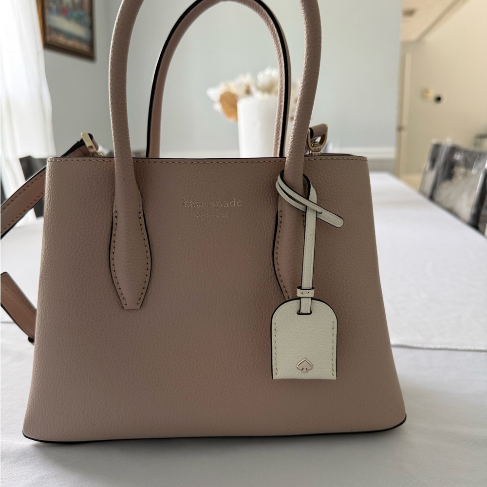 Kate Spade Beige Leather Handbag